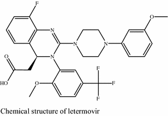 Letermovir First Global Approval Springerlink