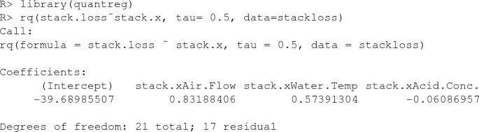 Brq An R Package For Bayesian Quantile Regression Springerlink