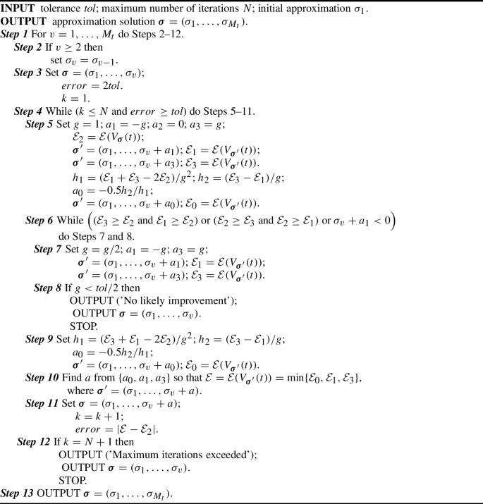 Robust and accurate reconstruction of the time-dependent continuous ...