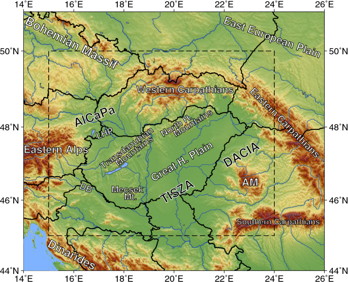 3D P-wave velocity image beneath the Pannonian Basin using traveltime  tomography | SpringerLink