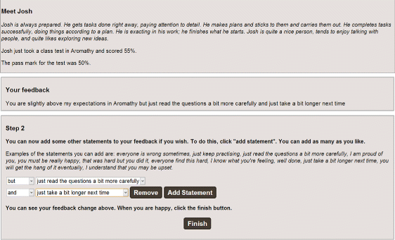 Adapting Progress Feedback and Emotional Support to Learner 
