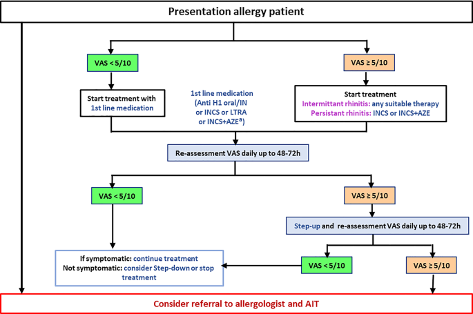 ARIA guideline 2019: treatment of allergic rhinitis in the German ...