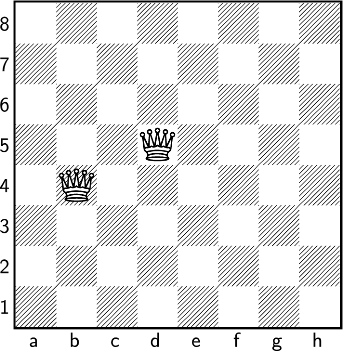 Vinyl Chess Board - Mini - Analysis - 12 x 12 in. - 1 3/8 in. Squares