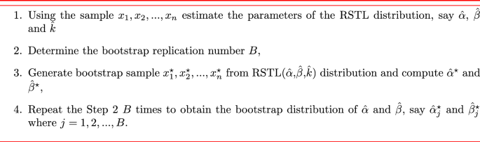The Reflected Shifted Truncated Lomax Distribution Associated Inference With Applications Springerlink
