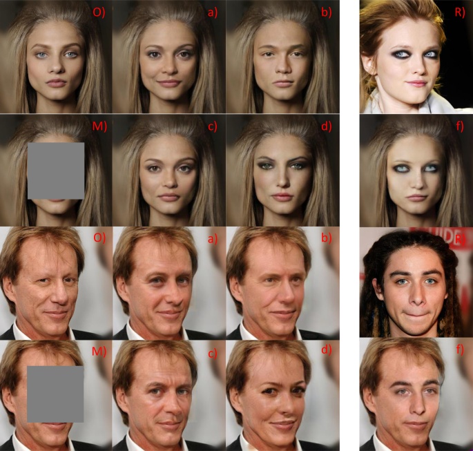 Rdfinet: reference-guided directional diverse face inpainting network ...