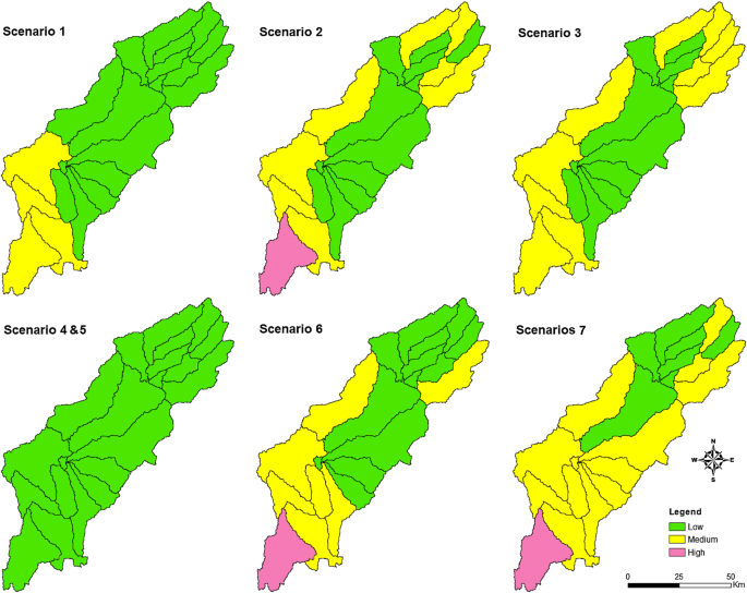 Risk Modeling Of Soil Erosion Under Different Land Use And Rainfall Conditions In Soan River Basin Sub Himalayan Region And Mitigation Options Springerlink