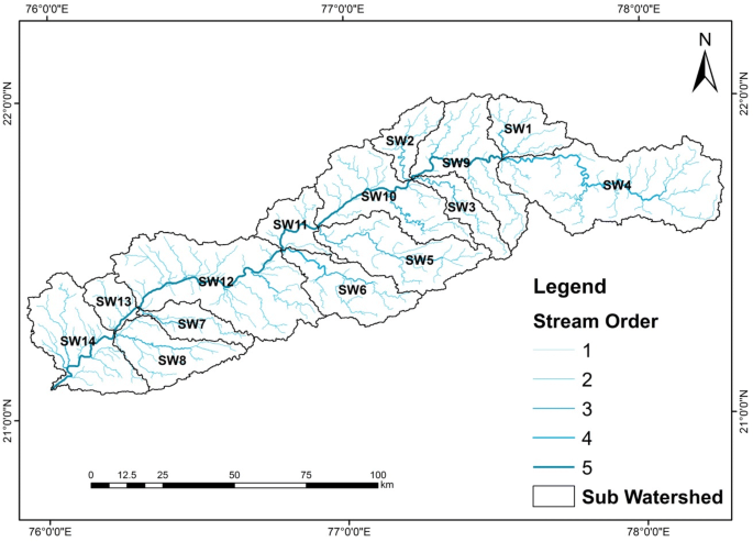 Tapi River Map In Maharashtra Hydromorphological Analysis Of Upper Tapi River Sub-Basin, India, Using  Qswat Model | Springerlink