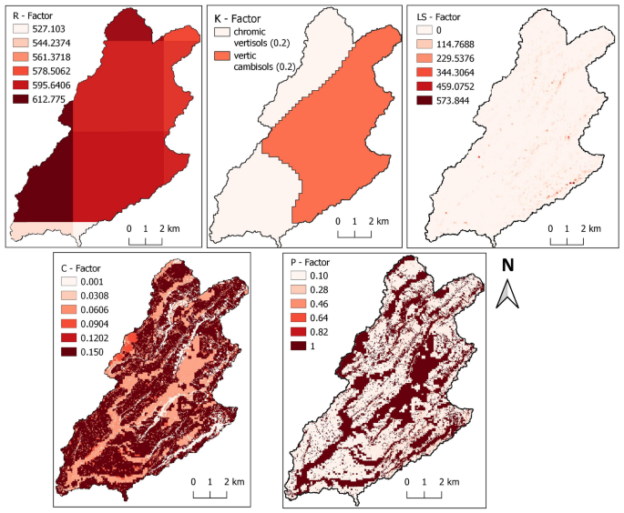 Comparing Potential Risk Of Soil Erosion Using Rusle And Mcda Techniques In Central Ethiopia Springerlink