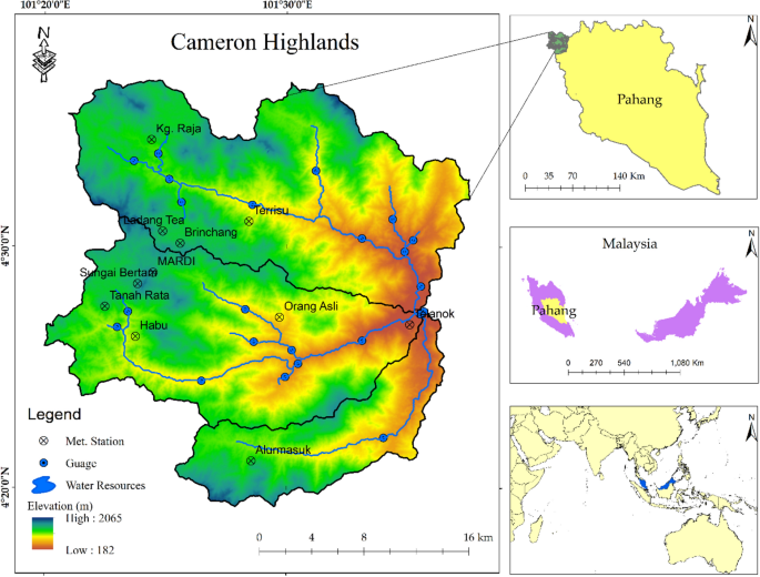 Cameron highlands temperature