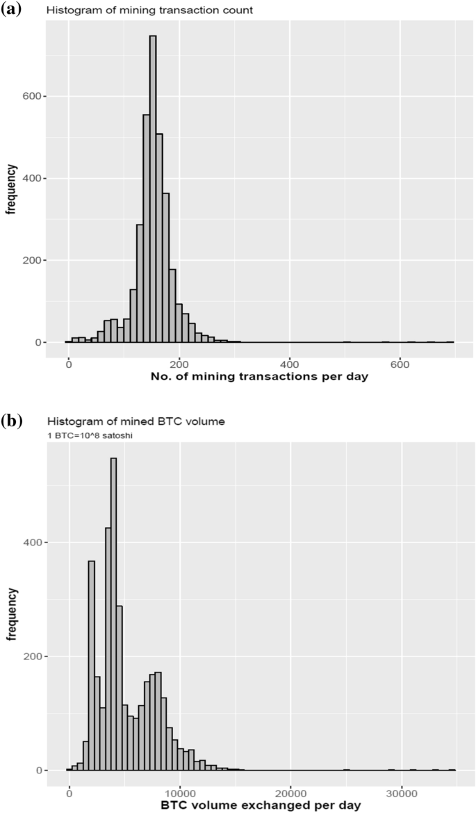 Analyzing outliers activity from the time-series transaction pattern of bitcoin  blockchain | Evolutionary and Institutional Economics Review | Springer  Nature Link