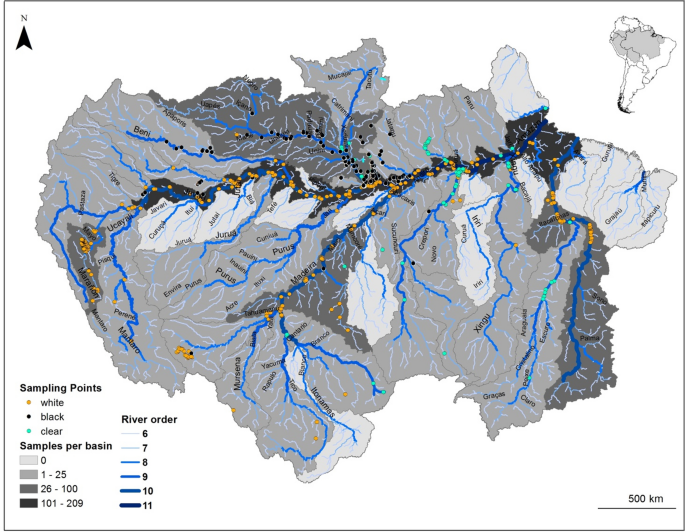 New insights on the classification of major Amazonian river water types |  SpringerLink