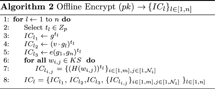 R Oo Kase Revocable Online Offline Key Aggregate Searchable Encryption Springerlink