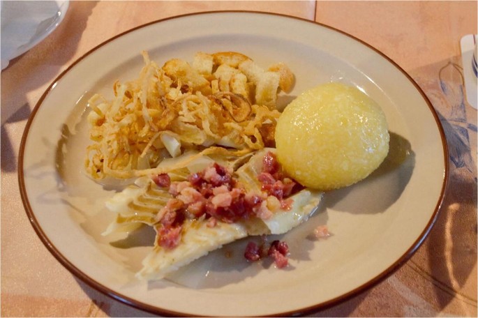 Stockfish with potatoes