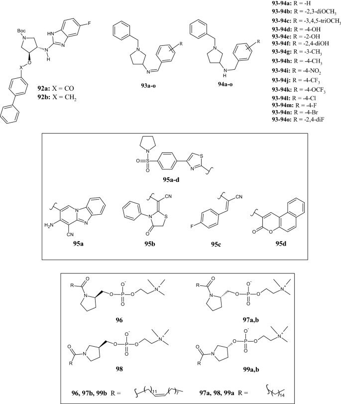 Pyrrolidine in Drug Discovery: A Versatile Scaffold for Novel Biologically  Active Compounds | SpringerLink