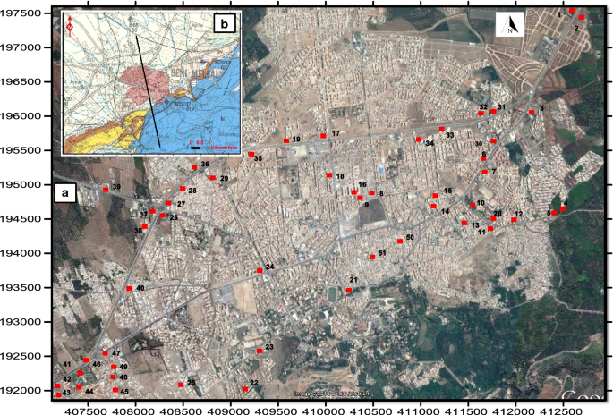 Evaluation Of Hydrogeochemical Quality Parameters Of Groundwater Under Urban Activities Case Of Beni Mellal City Morocco Springerlink