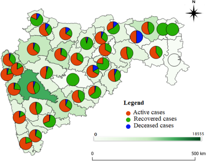 A Review On Current Status Of Covid19 Cases In Maharashtra State Of India Using Gis A Case Study Springerlink