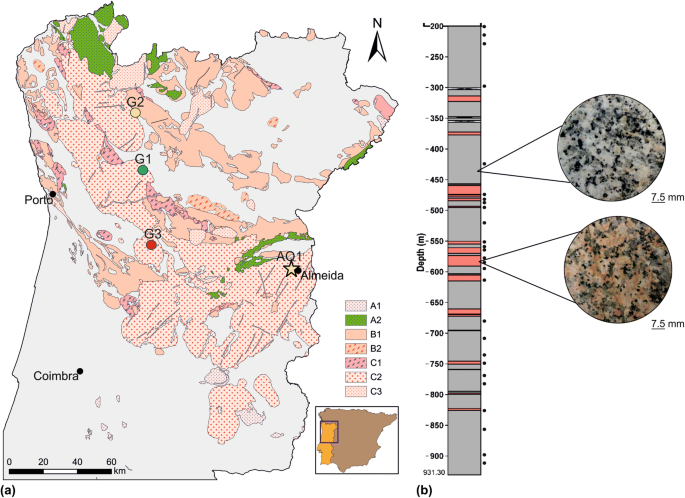 Effect Of Temperature On The Thermal Conductivity Of A Granite With High Heat Production From Central Portugal Springerlink Effect Of Temperature On The Thermal Conductivity Of A Granite With High Heat Production From Central Portugal Springerlink