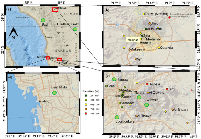 Direction Of Madinah From My Location Air Quality Over Major Cities Of Saudi Arabia During Hajj Periods Of 2019  And 2020 | Springerlink