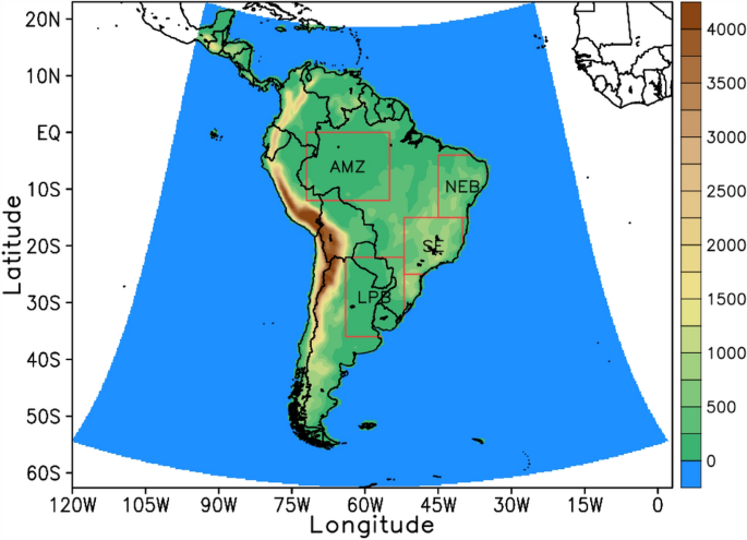 Assessment of the RegCM4 Performance in Simulating the Surface Radiation  Budget and Hydrologic Balance Variables in South America | SpringerLink