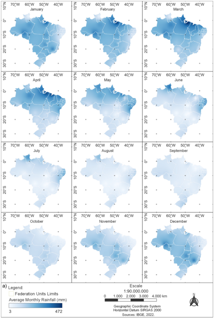 Trends and Hydroclimatic Variability in Brazil | Earth Systems and ...