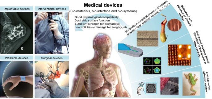 Applications of bioinspired approaches and challenges in medical 