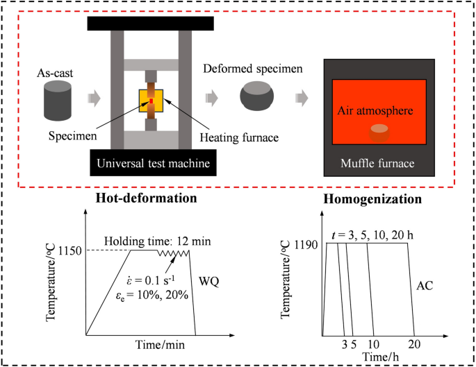 Accelerating homogenization kinetics and enhancing hot-workability of ...