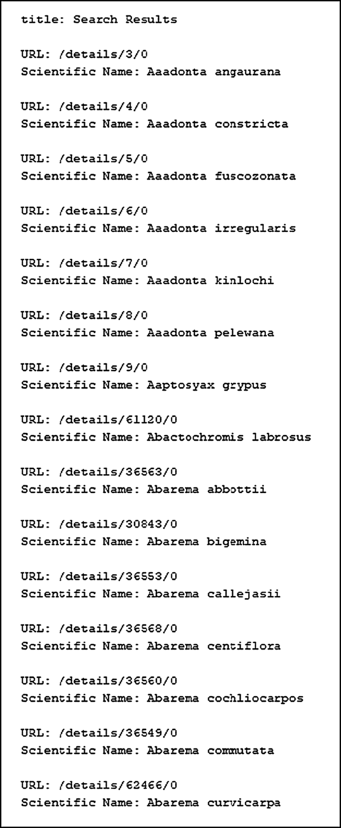 Interoperable Framework For Improving Data Quality Using Semantic Approach Use Case On Biodiversity Springerlink