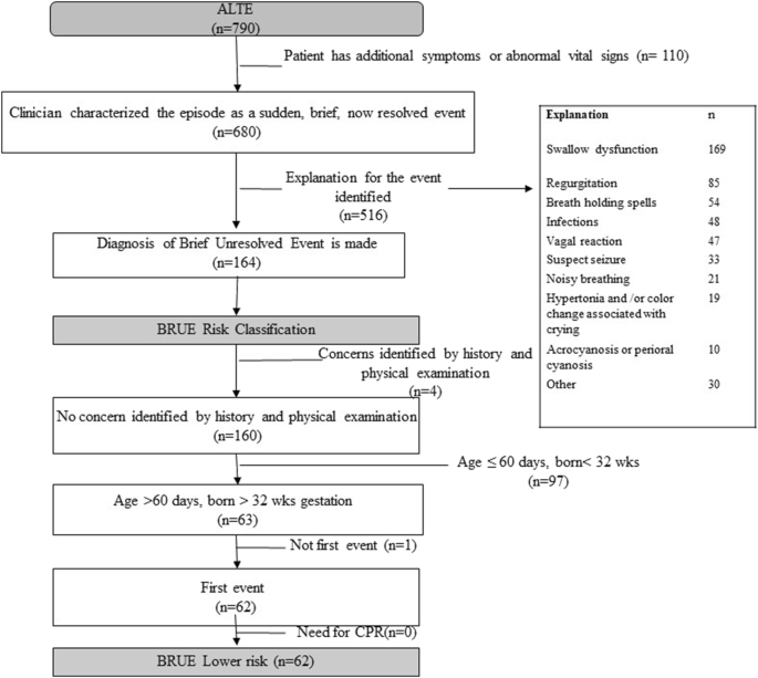 Application Of The Brue Definition And Risk Stratification On An Alte Population A European Essay Springerlink