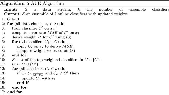research paper on data stream mining figure e