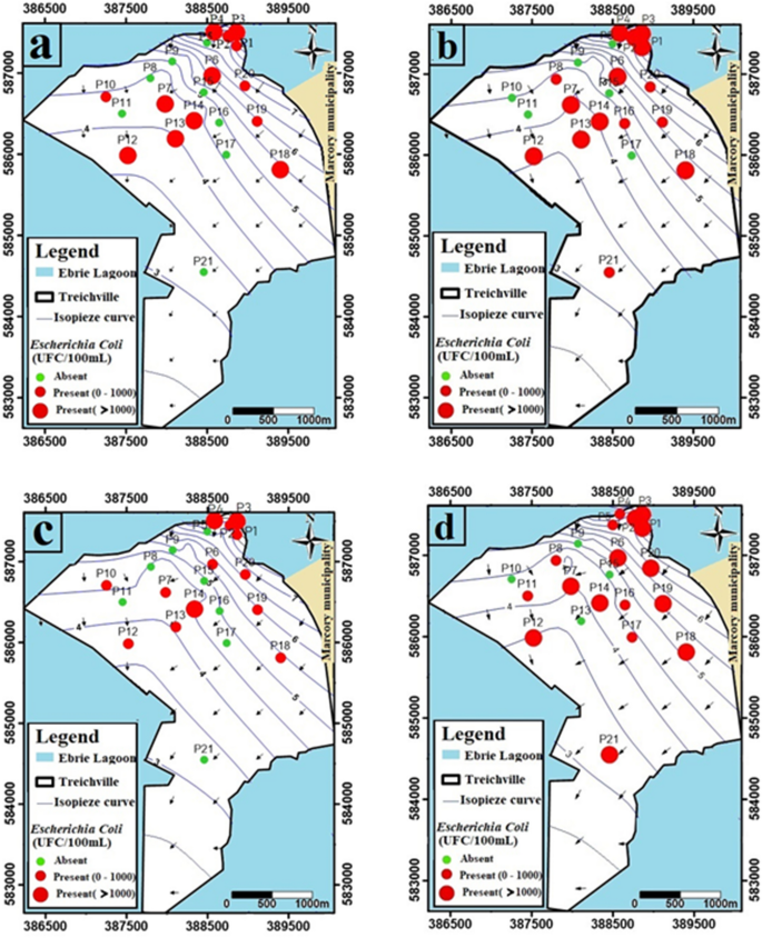 Assessment of the quality of quaternary groundwater under the 