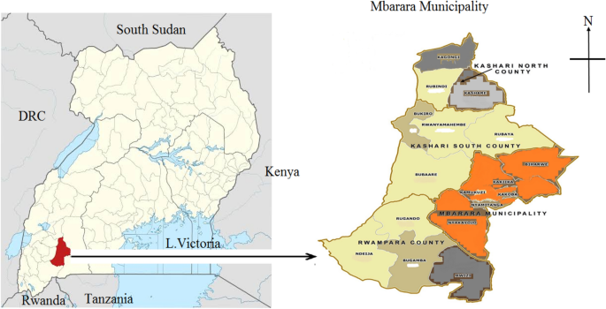 Map Of Mbarara District Indoor Air Quality In Rural Southwestern Uganda: Particulate Matter, Heavy  Metals And Carbon Monoxide In Kitchens Using Charcoal Fuel In Mbarara  Municipality | Springerlink
