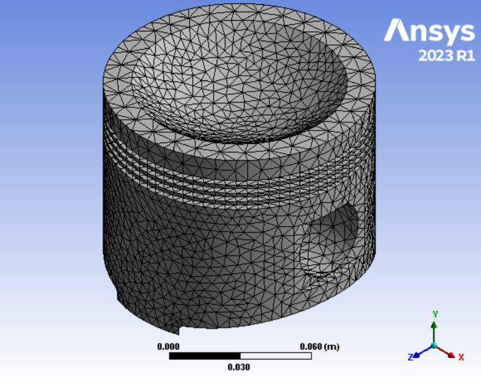 Comparative static-structural analysis of standard diesel-engine piston ...