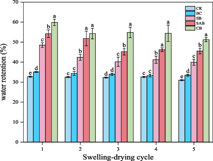 Preparation of carbon-based material with high water absorption 
