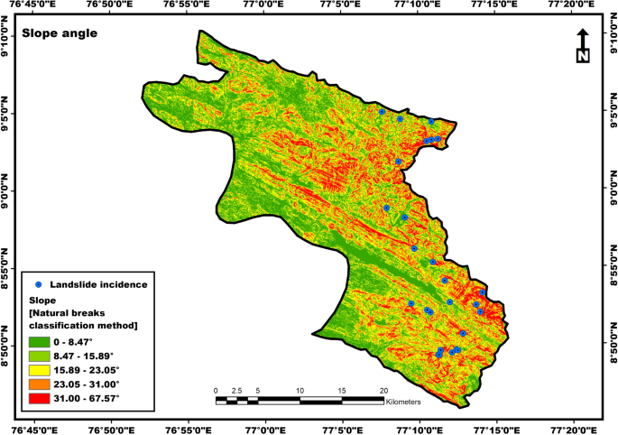 A framework employing the AHP and FR methods to assess the landslide  susceptibility of the Western Ghats region in Kollam district | SpringerLink