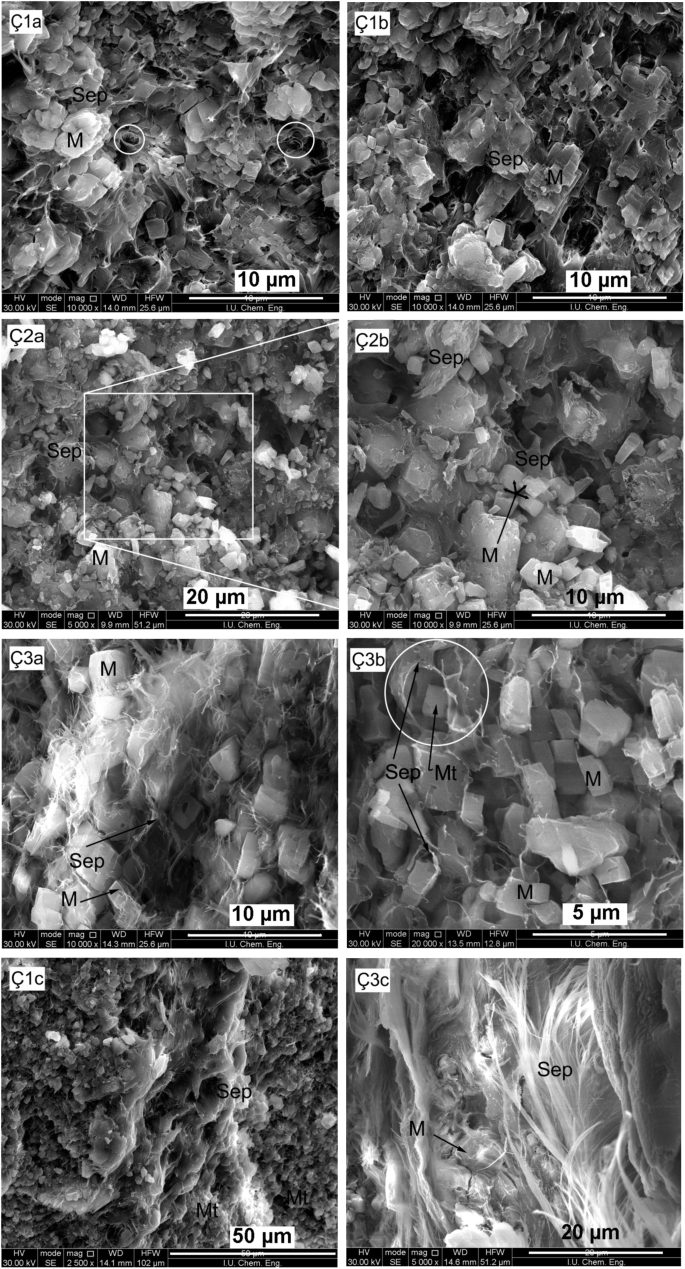 Transformation Of Magnesite To Sepiolite And Stevensite Characteristics And Genesis Cayirbagi Konya Turkey Springerlink