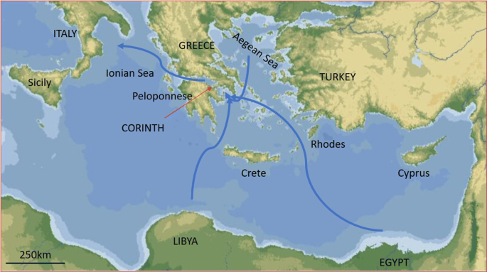 Coastal Subsidence Destruction Layers And Earthquakes From An Underwater Archaeological Excavation Kenchreai Eastern Harbour Of Roman Corinth Greece Springerlink