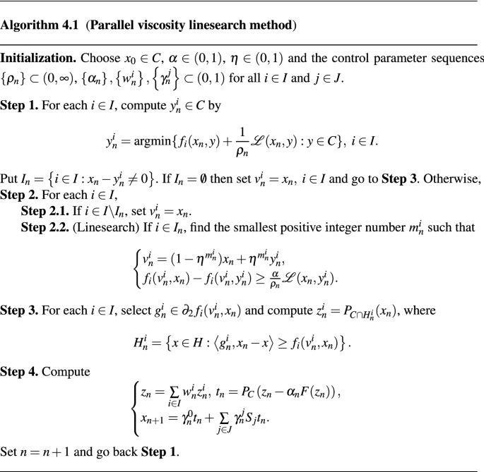 Parallel Modified Methods For Pseudomonotone Equilibrium Problems And Fixed Point Problems For Quasi Nonexpansive Mappings Springerlink