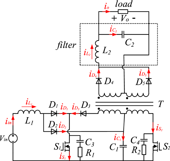 Boost-type push–pull converter with reduced switches | SpringerLink