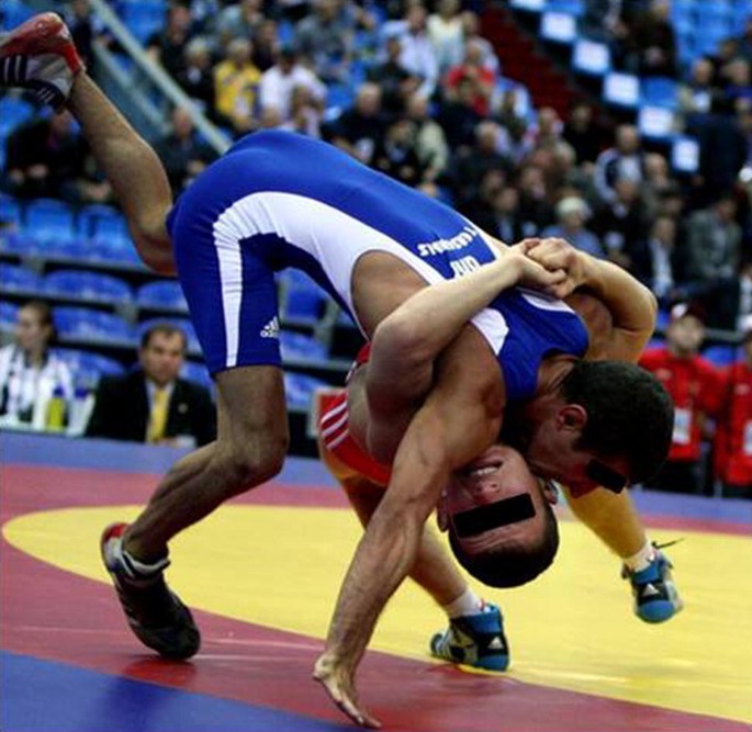 With bicep wrestling female Welcome to