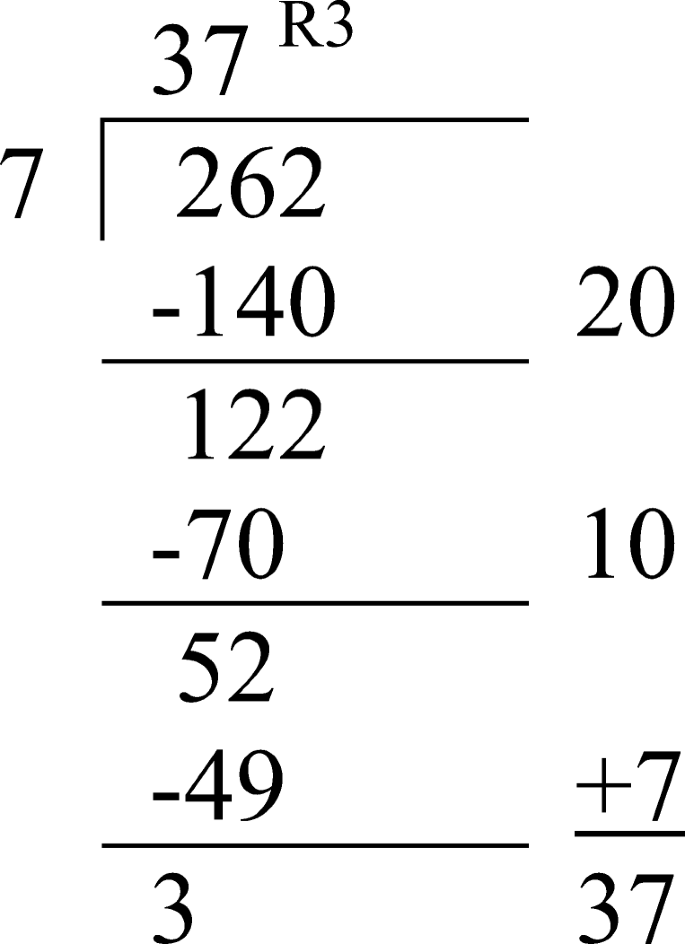 an investigation of the use of self regulated strategy development to teach long division to students with or at risk for emotional disturbance springerlink