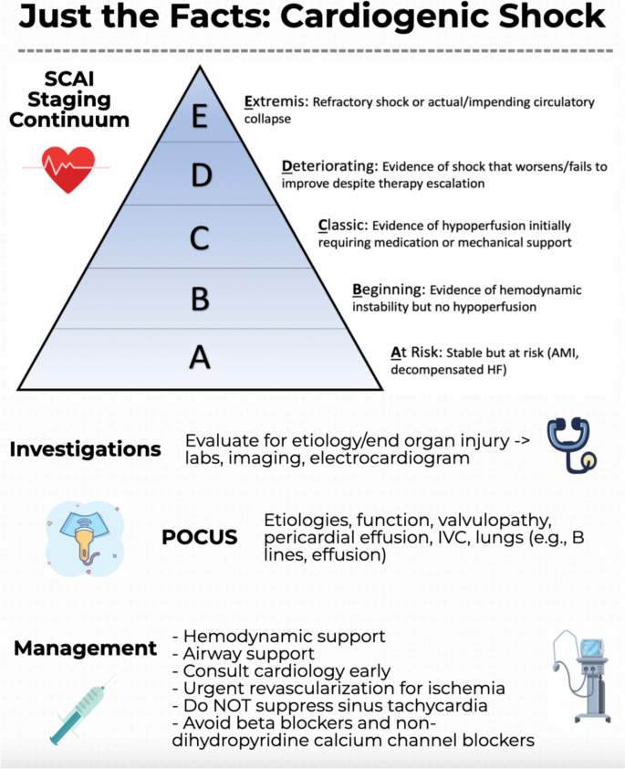 Just the facts: approach to cardiogenic shock in the emergency ...