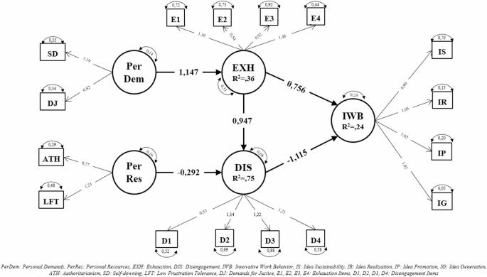 Applying job demands resources theory to innovative work behavior in ...