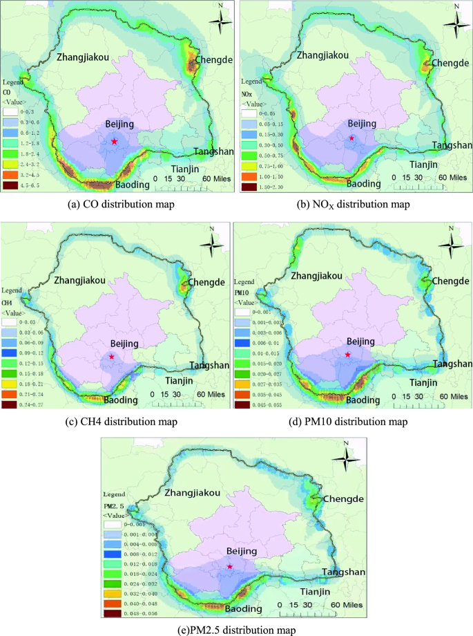 Pollution Diffusion Spatial-diffusion characters and emission reduction strategy for motor ...