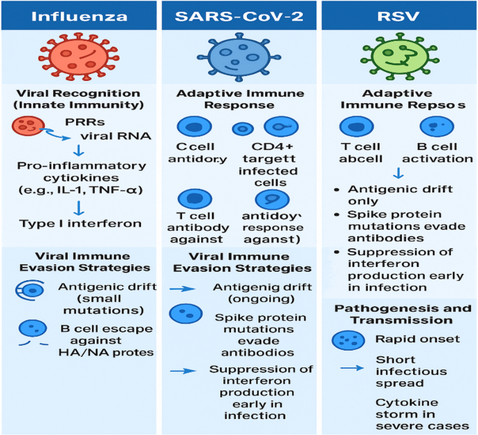 A comparative review on the epidemiology of influenza, COVID-19 and ...