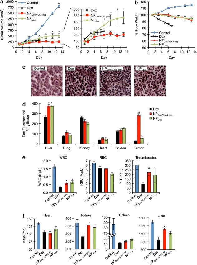 Rationally Engineered Nanoparticles Target Multiple Myeloma Cells Overcome Cell Adhesion Mediated Drug Resistance And Show Enhanced Efficacy In Vivo Blood Cancer Journal