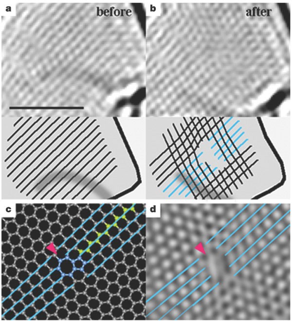 for atomic defects in graphene layers Nature