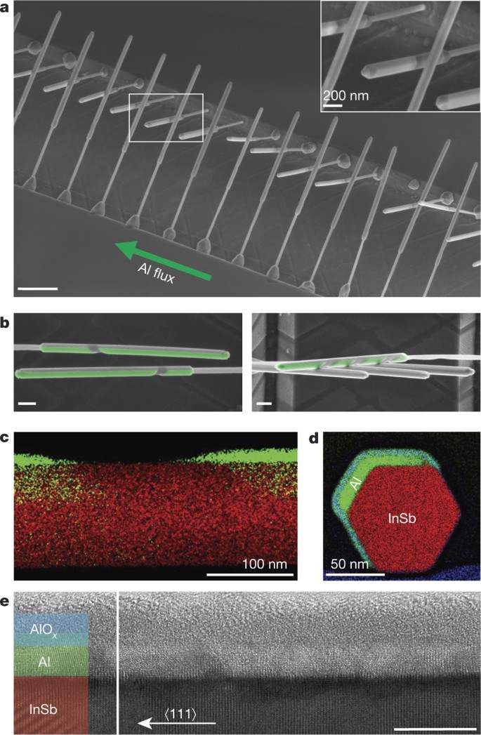 Epitaxy of advanced nanowire quantum | Nature