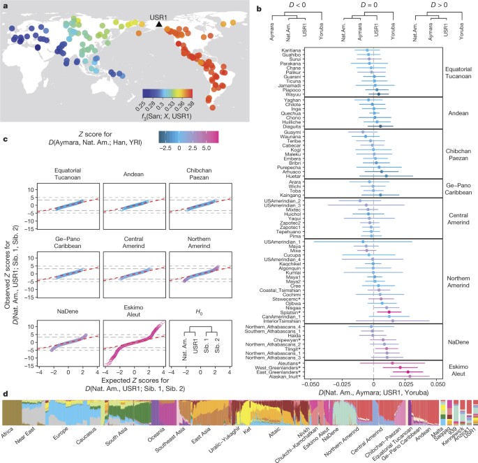 Terminal Pleistocene Alaskan Genome Reveals First Founding Population Of Native Americans Nature