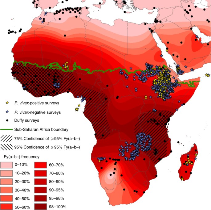 The global distribution of the Duffy blood group | Nature Communications