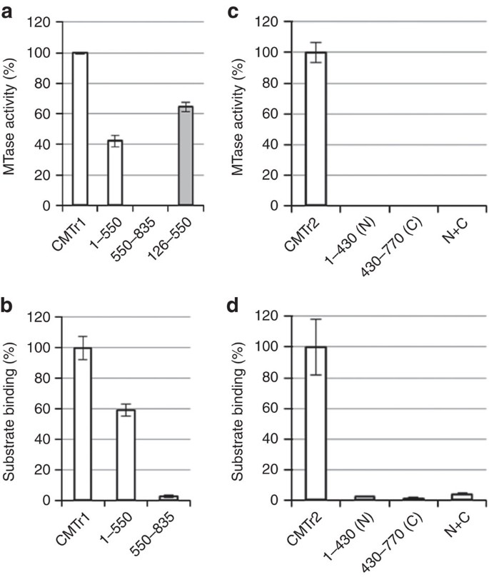 Structural Analysis Of Human 2 O Ribose Methyltransferases Involved In Mrna Cap Structure Formation Nature Communications